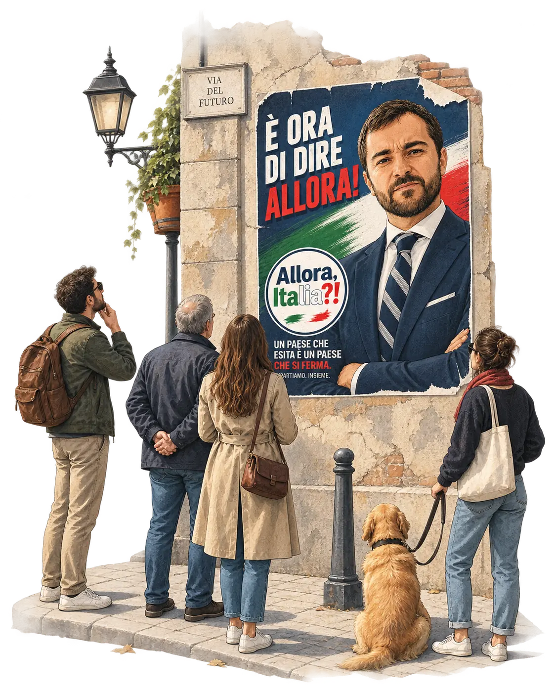 SCENDE IN CAMPO