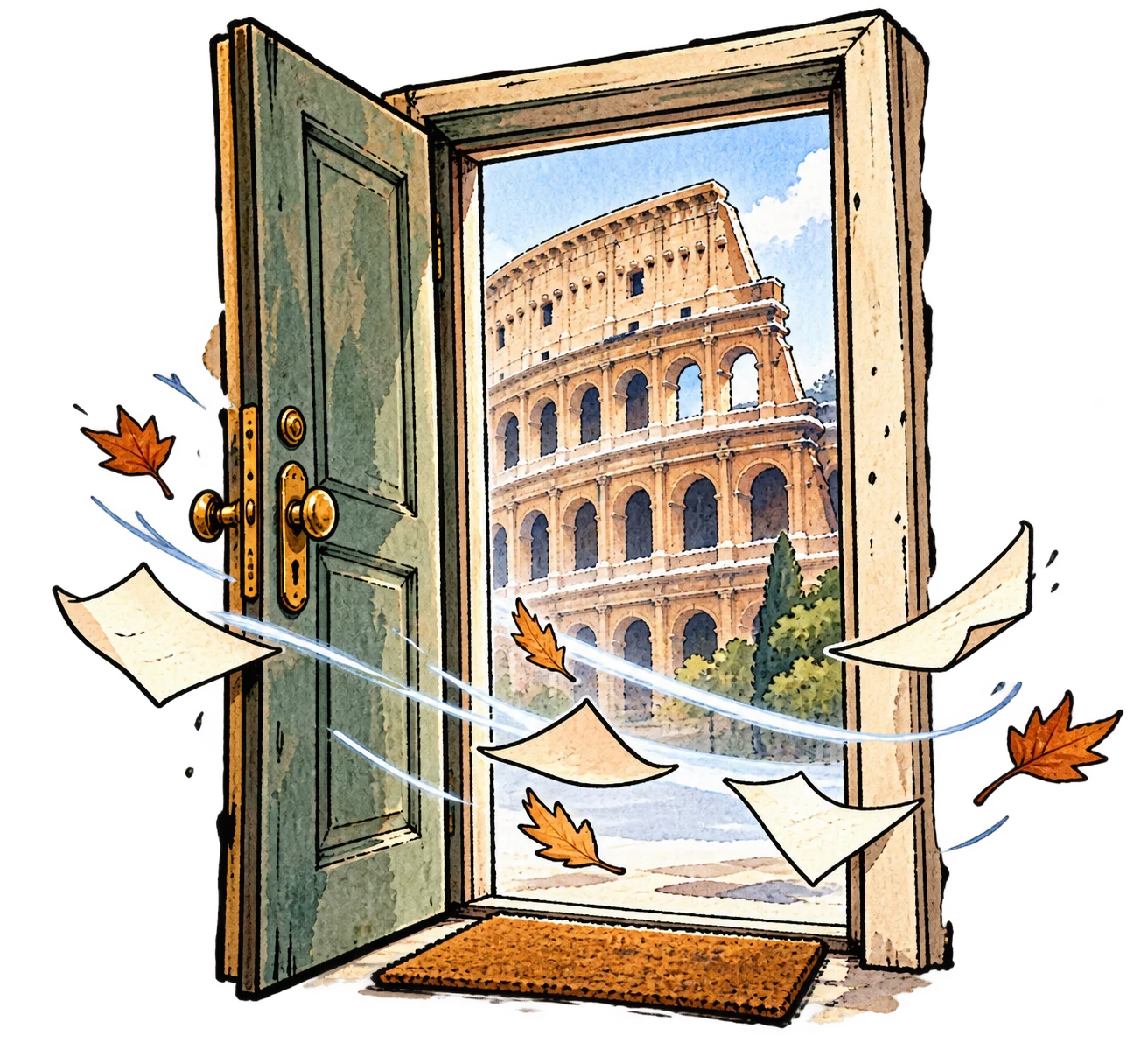 NON SEI MICA AL COLOSSEO!