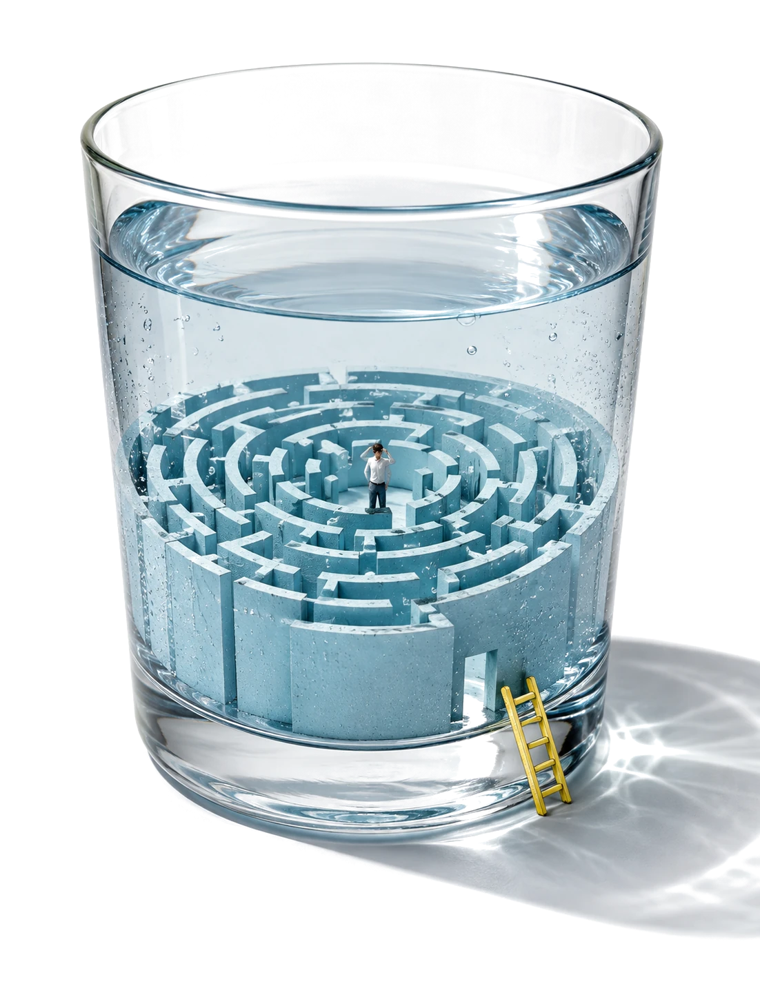 PERDERSI IN UN BICCHIER D’ACQUA