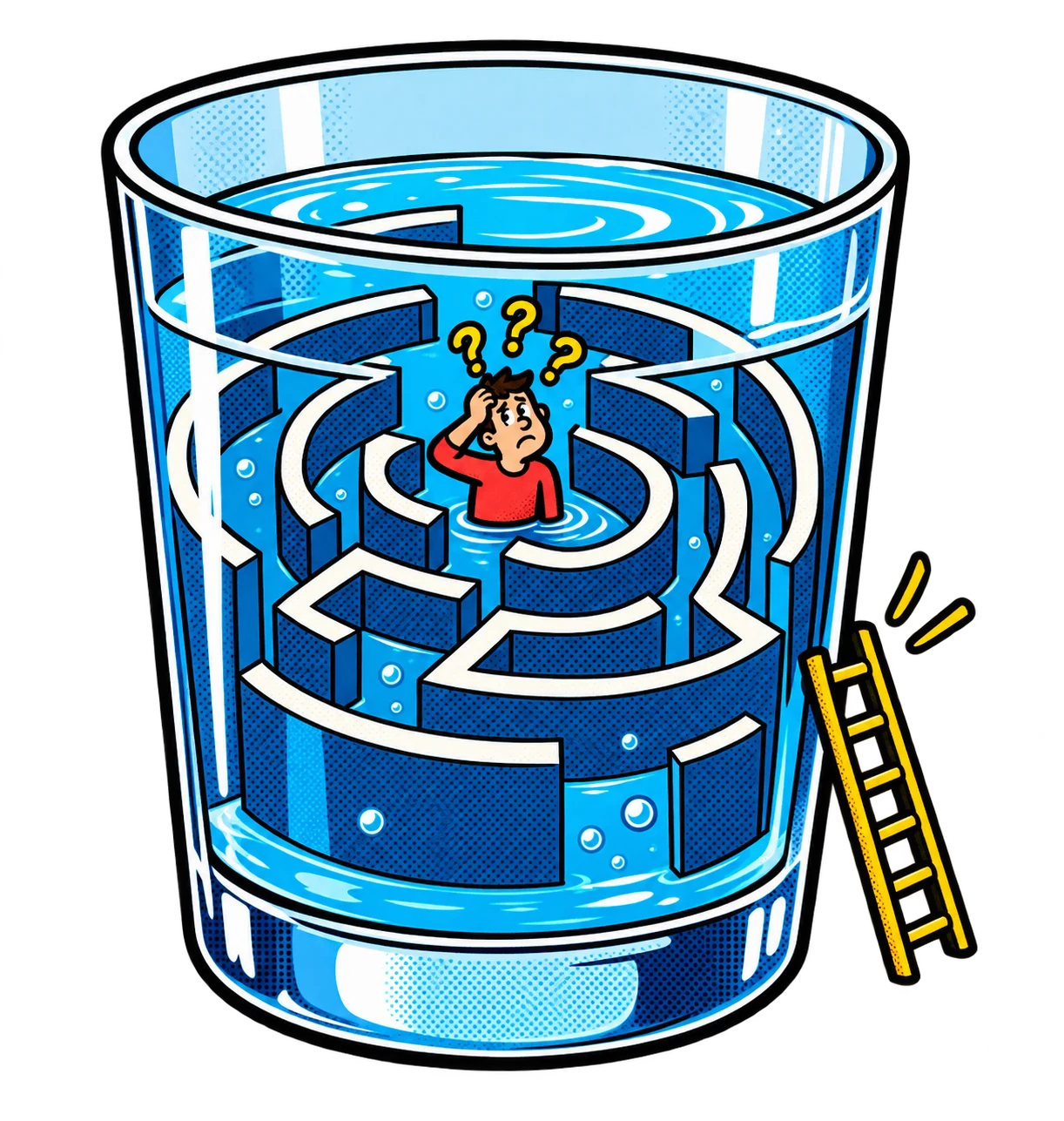 PERDERSI IN UN BICCHIER D’ACQUA